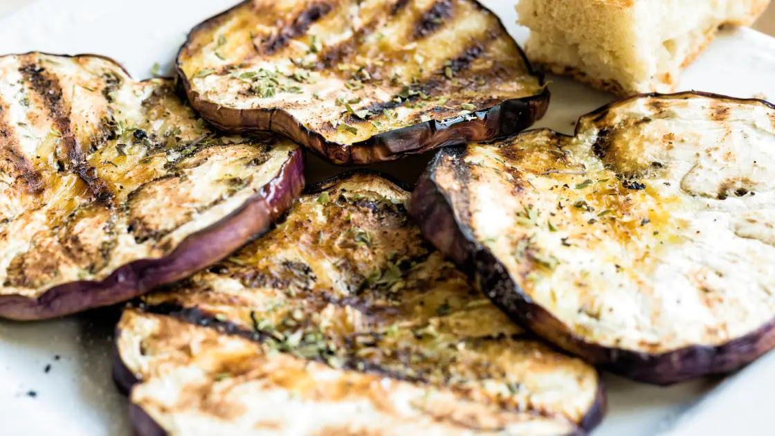 air fryer roasted aubergine