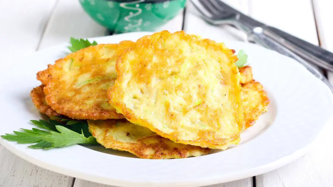 Air Fryer Courgette Fritters