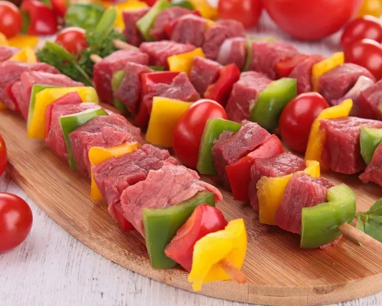 steak kebabs