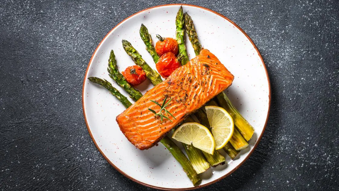 air fryer cooked salmon