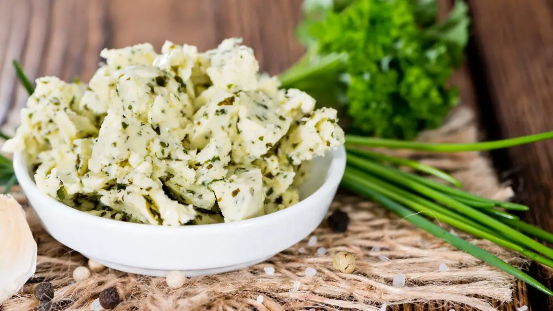 herb and garlic butter