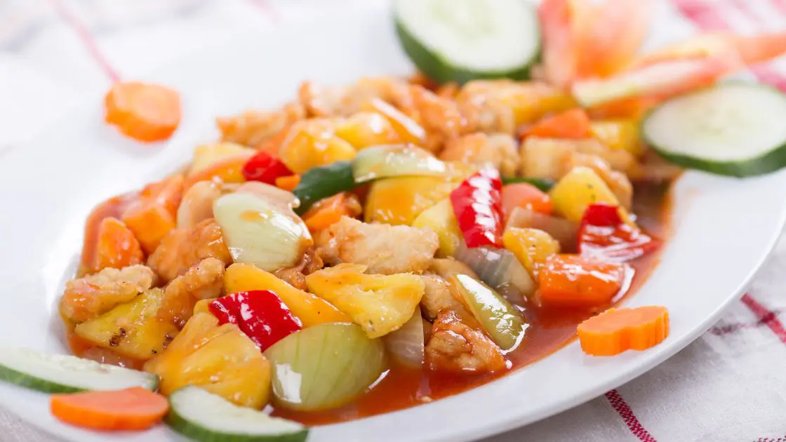 Air Fryer Sweet And Sour Chicken