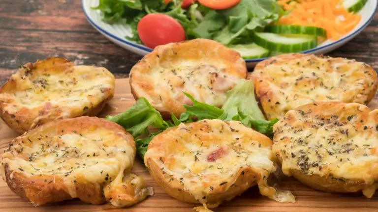 Air Fryer Loaded Potato Skins Display