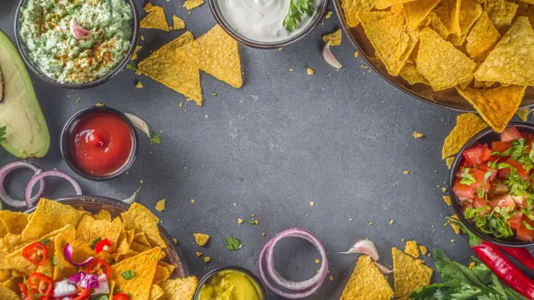 Air Fryer Nacho Display