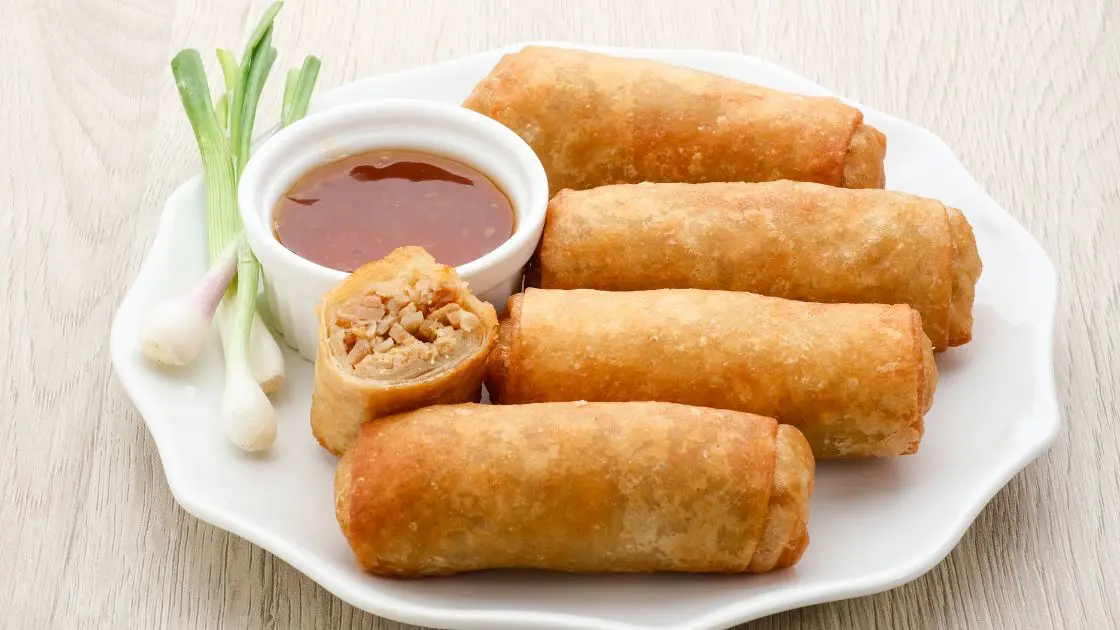 Air fryer Spring Rolls From Frozen