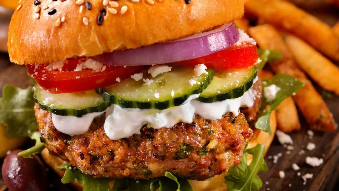 Moroccan Spiced Lamb Burger