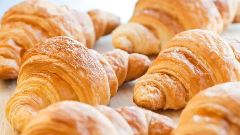 Display Of Air Fryer Croissants