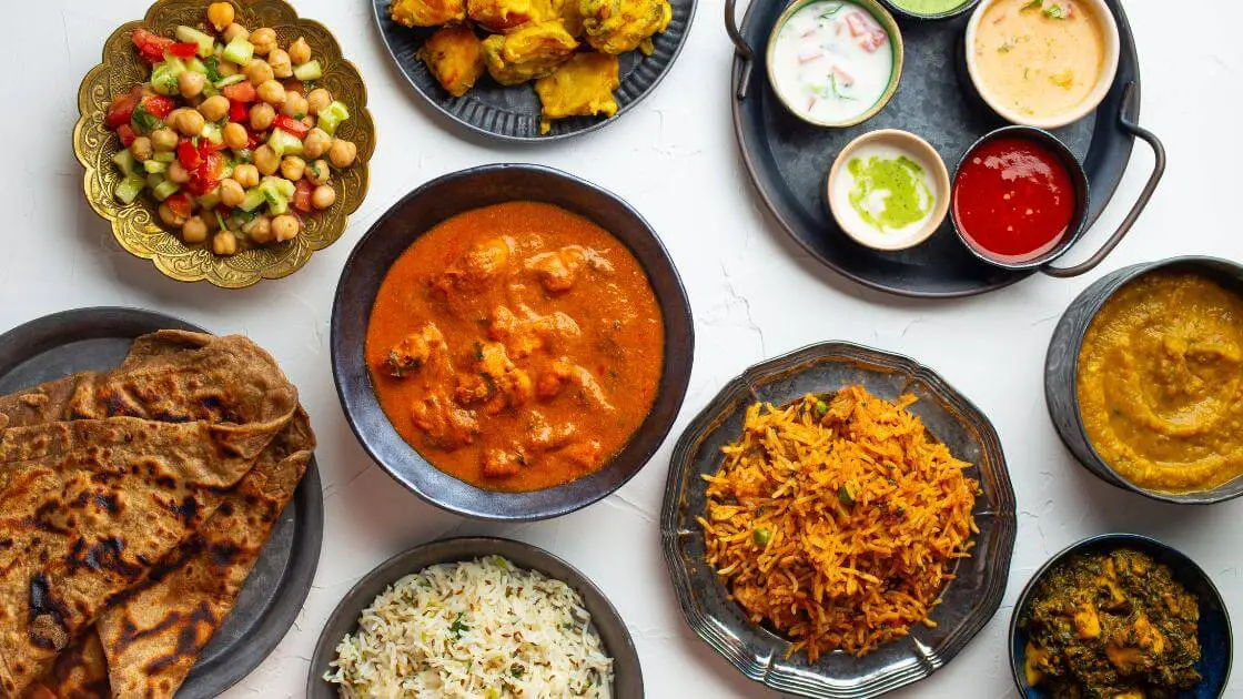 Selection of Indian Meals